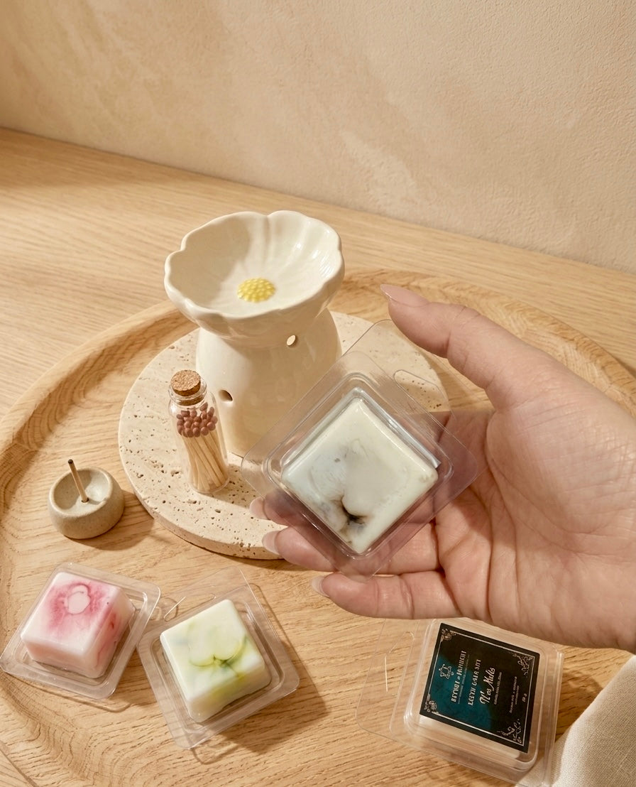 PACK QUEMADOR +5 MINI WAX MELTS 36g (cu)